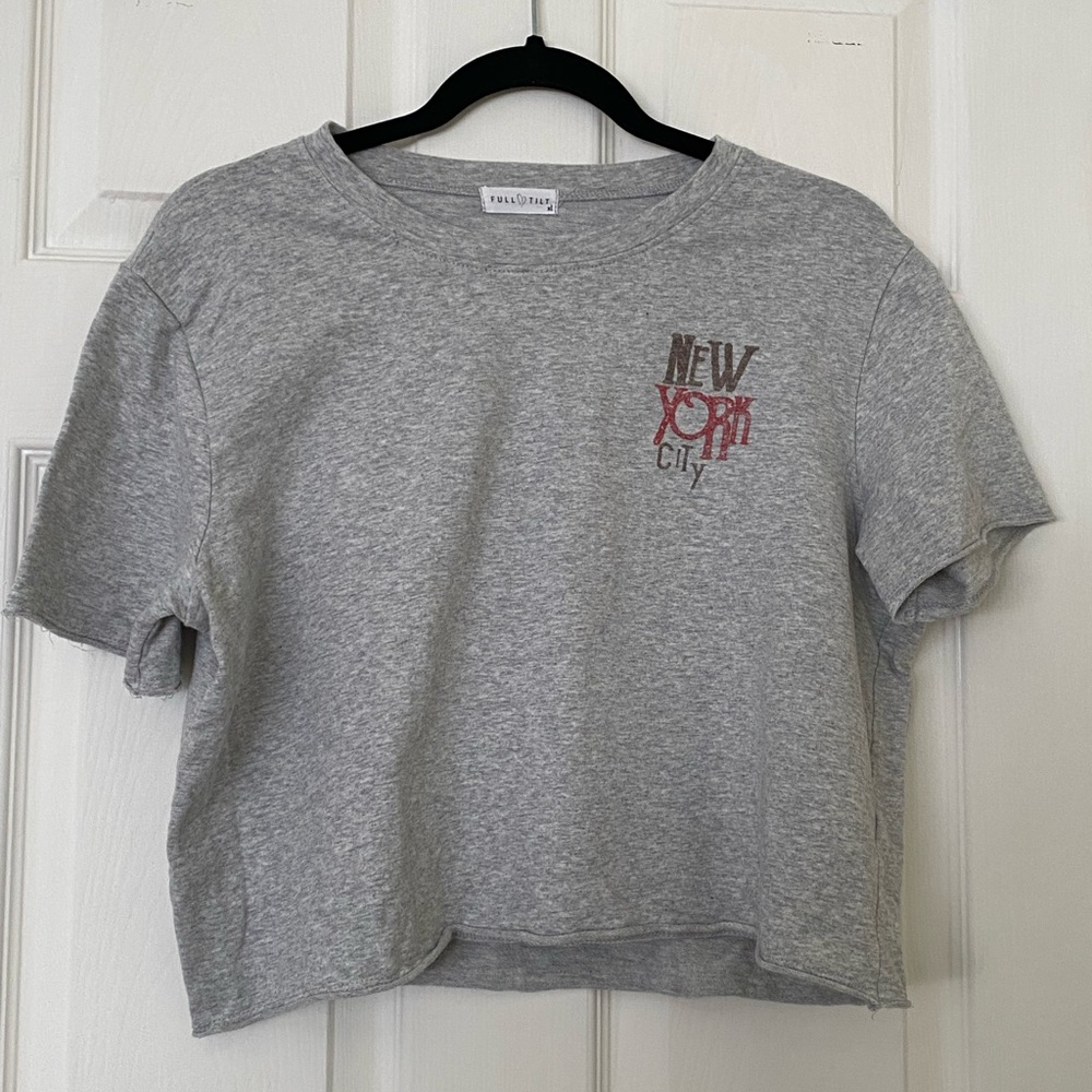 Full Tilt Gray New York City Tee